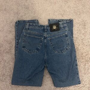 Vintage 1980s Versace Blue Denim Jeans